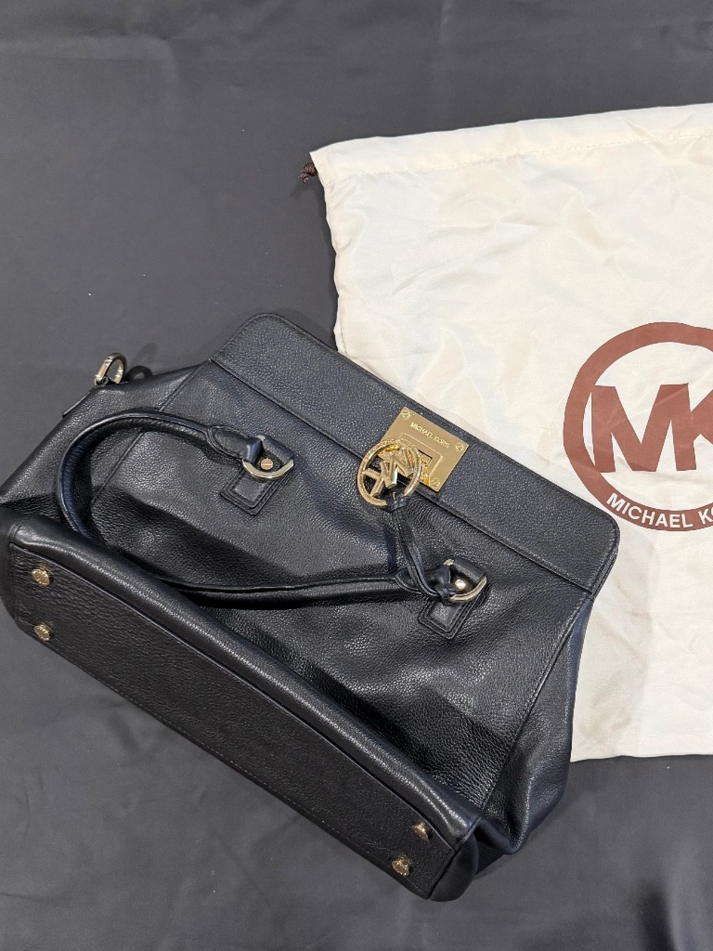 Black Medium Handbag